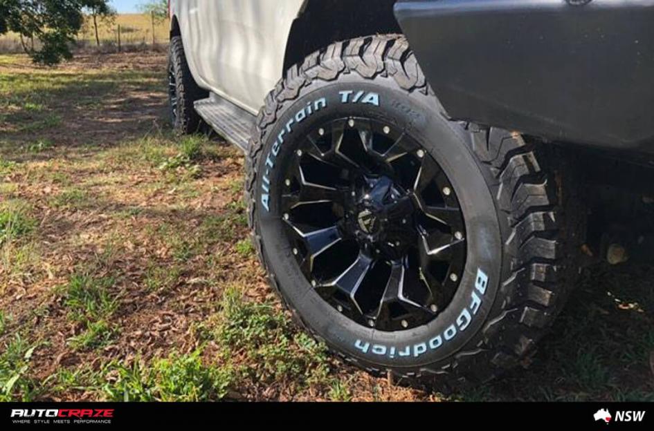 FORD RANGER ASSAULT GLOSS BLACK MILLED ACCENTS